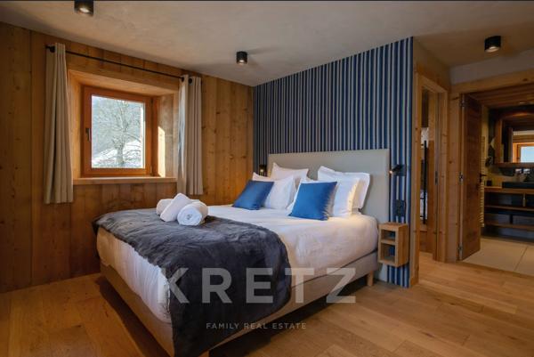 Grand-Bornand - Chalet d’exception avec piscine, spa, salle de sport et vue panoramique sur les Arav