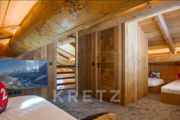 Grand-Bornand - Chalet d’exception avec piscine, spa, salle de sport et vue panoramique sur les Arav