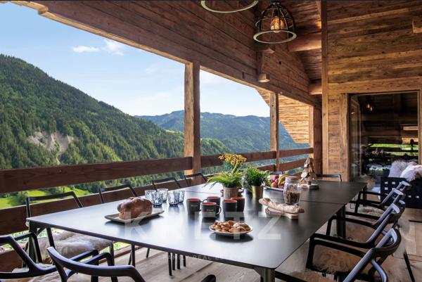 Grand-Bornand - Chalet d’exception avec piscine, spa, salle de sport et vue panoramique sur les Arav