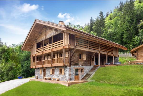 Grand-Bornand - Chalet d’exception avec piscine, spa, salle de sport et vue panoramique sur les Arav