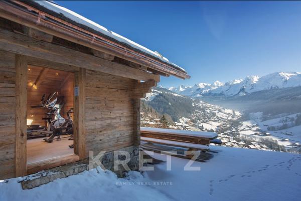 Grand-Bornand - Chalet d’exception avec piscine, spa, salle de sport et vue panoramique sur les Arav