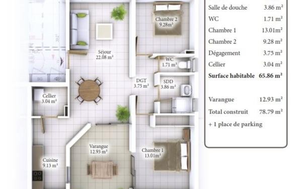 Appartement à vendre