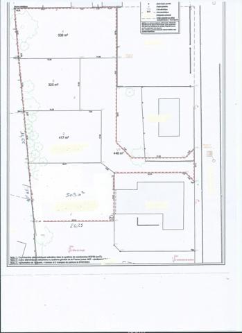 Terrain à bâtir 509 m² à Longeville-sur-Mer 85560