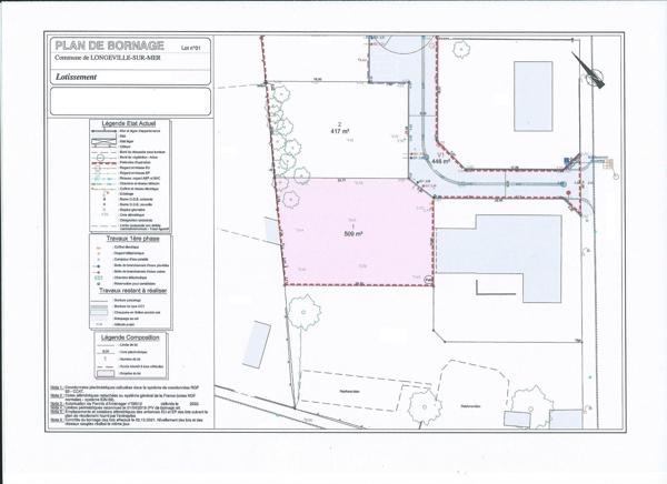Terrain à bâtir 509 m² à Longeville-sur-Mer 85560
