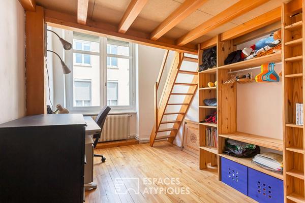 Duplex au coeur du quartier de la Croix-Rousse