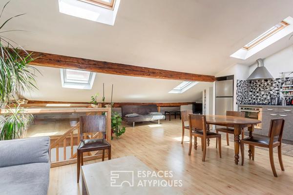 Duplex au coeur du quartier de la Croix-Rousse