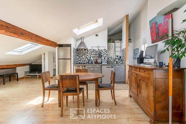 Duplex au coeur du quartier de la Croix-Rousse