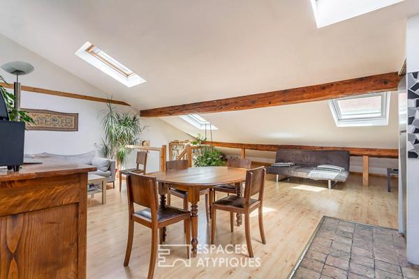 Duplex au coeur du quartier de la Croix-Rousse
