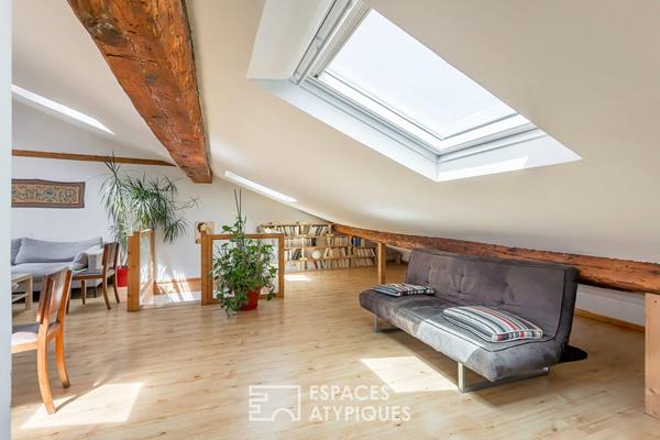Duplex au coeur du quartier de la Croix-Rousse