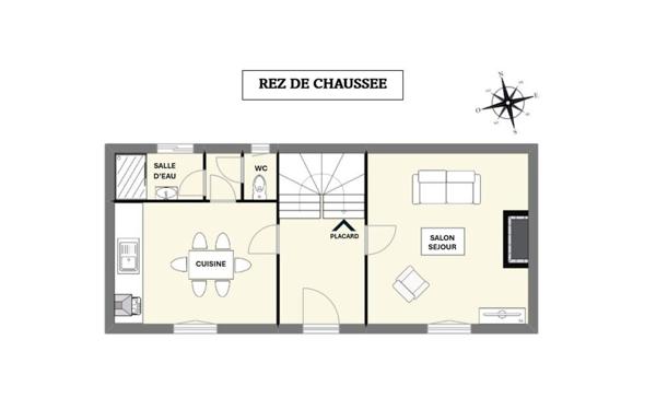 Maison à vendre    3 pièces • 68 m2 Plouhinec