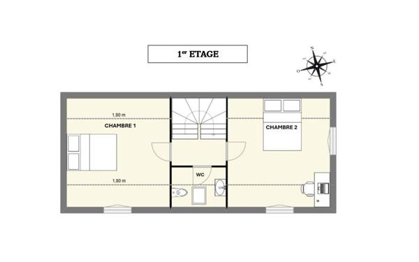Maison à vendre    3 pièces • 68 m2 Plouhinec