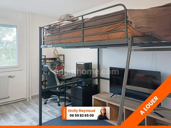 A louer appartement T3 2 chambres 70m2 620€ CC