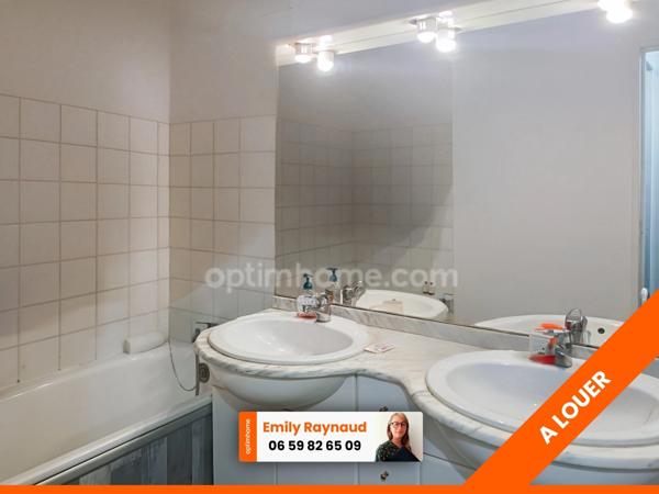 A louer appartement T3 2 chambres 70m2 620€ CC