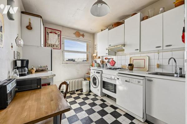 Boulogne Billancourt - Appartement traversant au dernier étage 