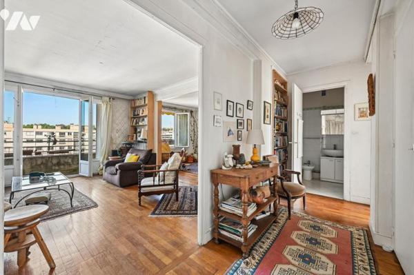Boulogne Billancourt - Appartement traversant au dernier étage 