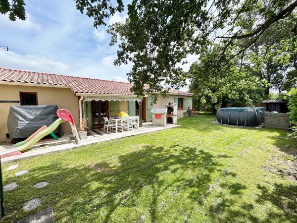 Maison Aussonne 4 pièces, de 95m² de plain pied sur 600 m² de terrain.