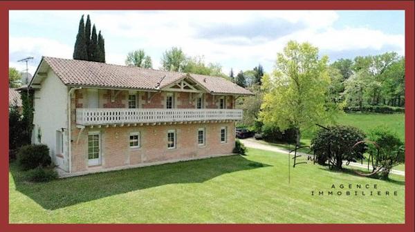 Propriété de charme, 376m2, 6ch sur 9ha à Bazas!
