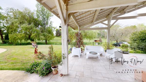 Propriété de charme, 376m2, 6ch sur 9ha à Bazas!