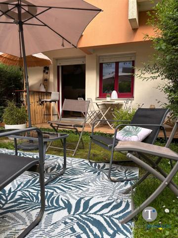 Erdre/Jonelière T2 55m2 avec jardin