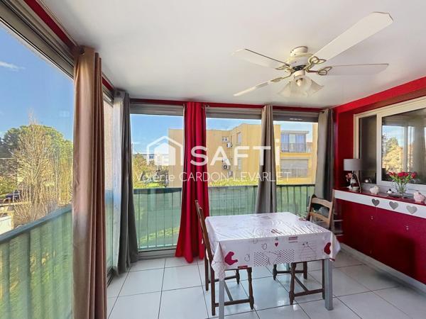 A 5 minutes à pieds du port dans une résidence sécurisée