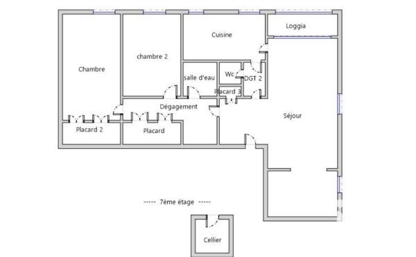Appartement à vendre 3 pièces 75,55 m² Bron