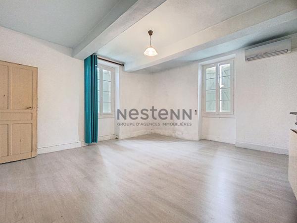 A vendre Maison de village 5 pièces de 134m2, à Ornezan, avec dépendance sur un jardin arboré de