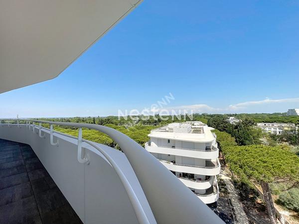 APPARTEMENT ÉTAT NEUF VUE MER T3, TERRASSE, PARKING LA GRANDE MOTTE