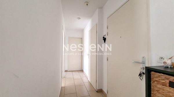 PERPIGNAN Appartement T3 de 54.58 m2 avec grande terrasse et 2 parkings vendu loué.