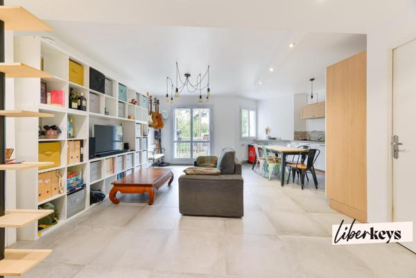 Nantes Chantenay — Grand T4 lumineux de 80 m² avec balcon, garage et 3 chambres