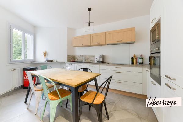 Nantes Chantenay — Grand T4 lumineux de 80 m² avec balcon, garage et 3 chambres