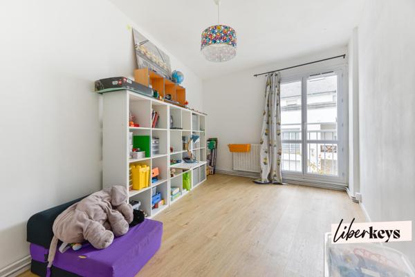 Nantes Chantenay — Grand T4 lumineux de 80 m² avec balcon, garage et 3 chambres