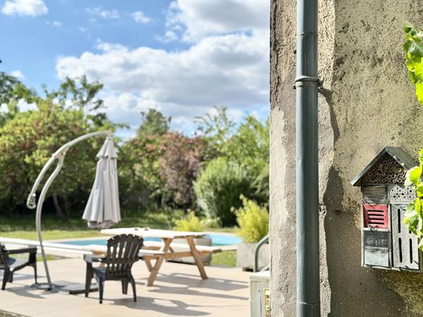 Bien rare - Belle demeure de maître rénovée avec piscine & verger, dépendances/garages