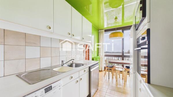 GARCHES - Buzenval appartement 5 pièces 99m2 - Dernier étage vue 180° sur Paris