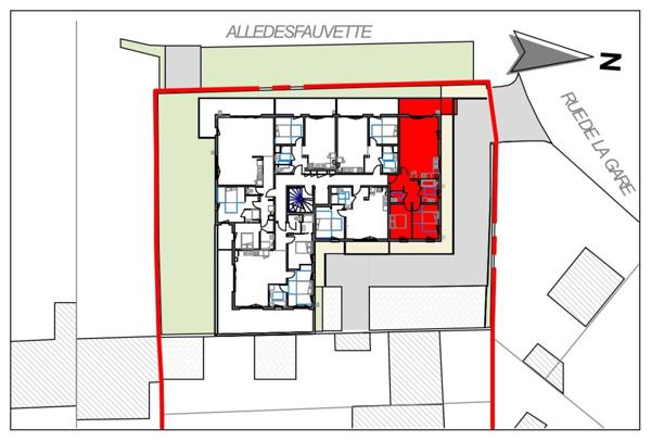 À vendre – Appartement neuf T3 avec grand balcon à Wimille