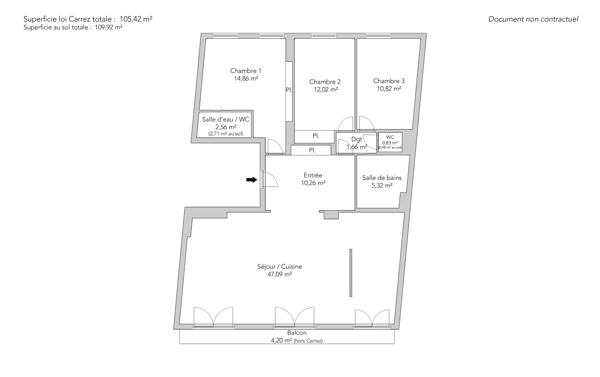 Appartement Paris 16 e - LA MUETTE