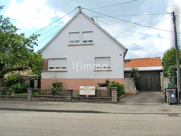 Maison avec une dépendance, sur 7 ares