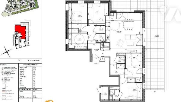 TYPE 5 avec terrasse