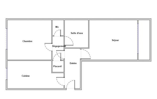 Appartement à vendre 2 pièces 55 m² Brunoy