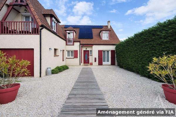 Maison familiale 6 chambres avec jardin sans vis-à-vis à Flins-sur-Seine