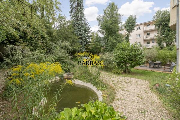 Nancy (54000) Maison de Maître Art nouveau signée César, Gruber & Vallin – 577 m² – Nancy – Rooftop & Jardin avec bassin