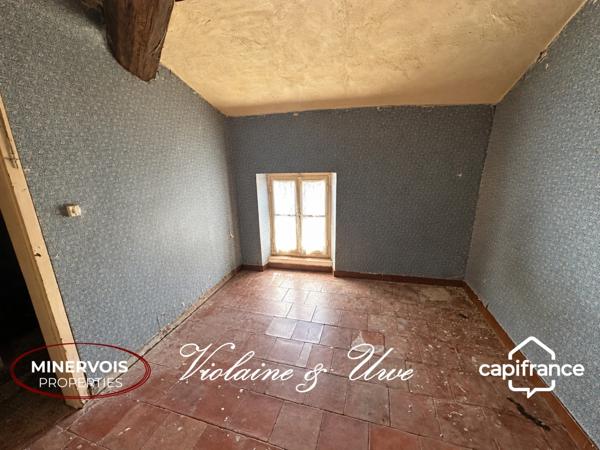 CESSERAS – MAISON DE VILLAGE À RÉNOVER – 63 M² – 2 CHAMBRES