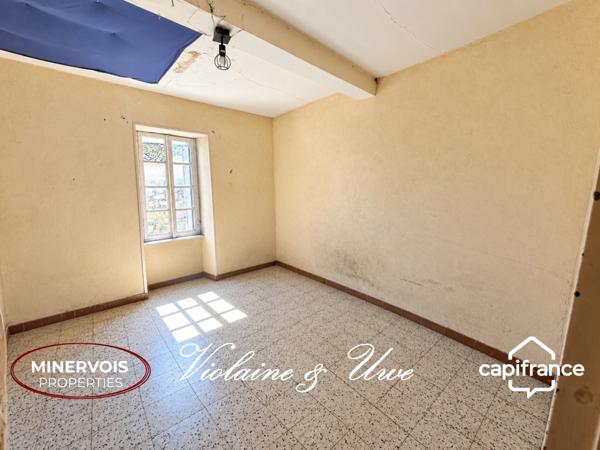 CESSERAS – MAISON DE VILLAGE À RÉNOVER – 63 M² – 2 CHAMBRES