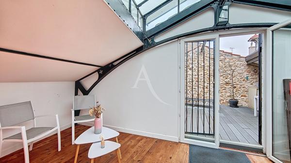 IGNY CENTRE-VILLE - MAISON D'EXCEPTION / LOFT FAMILIAL / VOLUMES RARES / ROOFTOP / VERRIÈRE