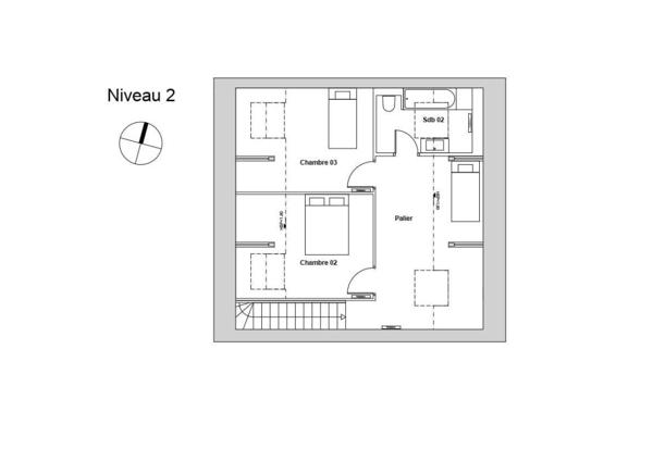 Appartement T4 à louer - 103 m² (réf : 522849)