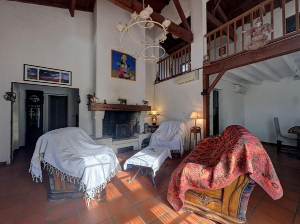 Layrac (47390) AGEN SUD, dans bel environnement, agréable villa familiale de plus de 200m², 6 chambres sur près de 5000m² de