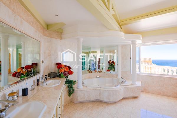 Propriété d'exception - Vue panoramique entre ciel, mer et nature