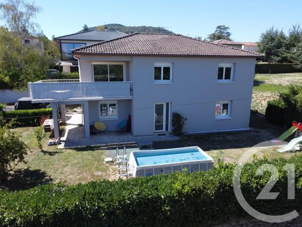 Maison à vendre  6 pièces - 150,87 m 2   ANNONAY  - 07