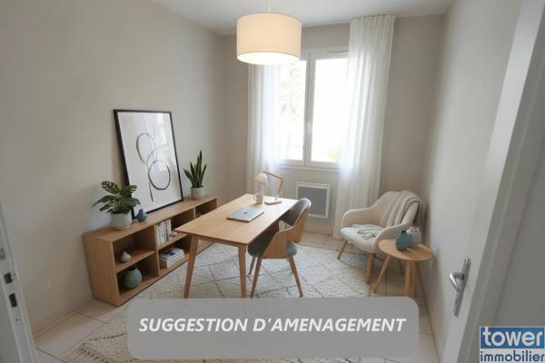 Appartement 3 pièce(s) 2 chambre(s) 48.5 m²