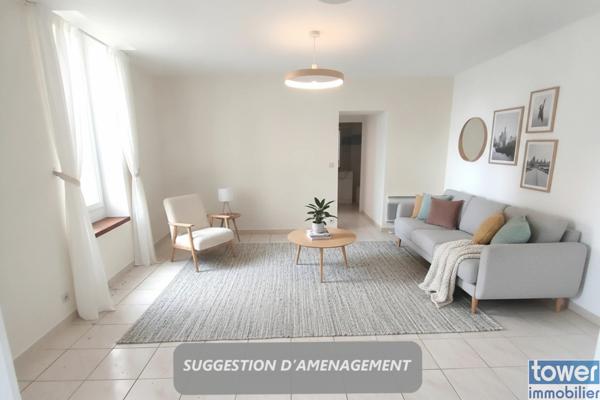 Appartement 3 pièce(s) 2 chambre(s) 48.5 m²