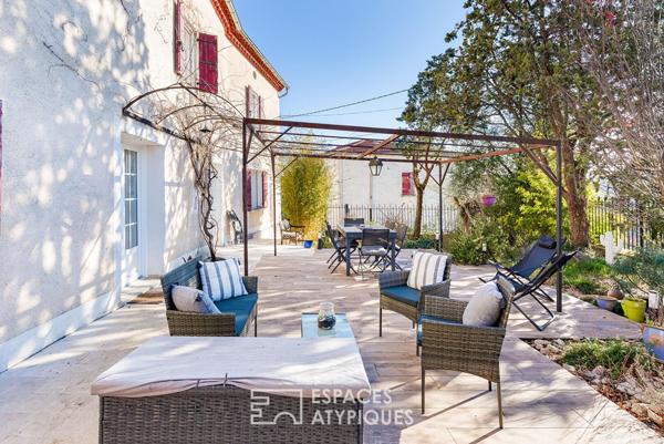 Propriété rurale avec piscine et dépendances sur 1,3 ha